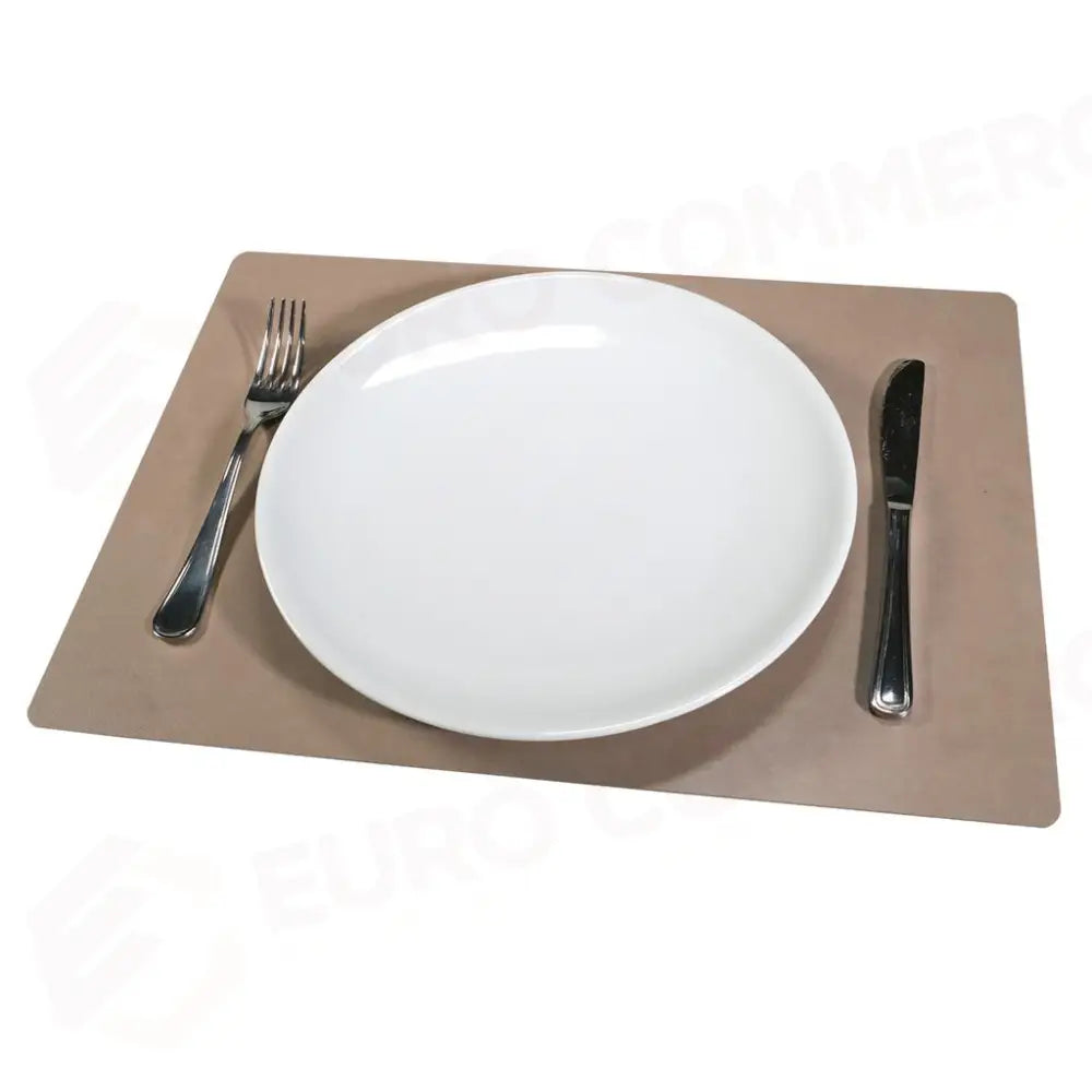 C/4 TOVAGLIETTA RETTANGOLARE GOURMET 45X32 CM ECRU/NERO COLOUR MGGEN MEDRI - 20270072 - MEDRI
