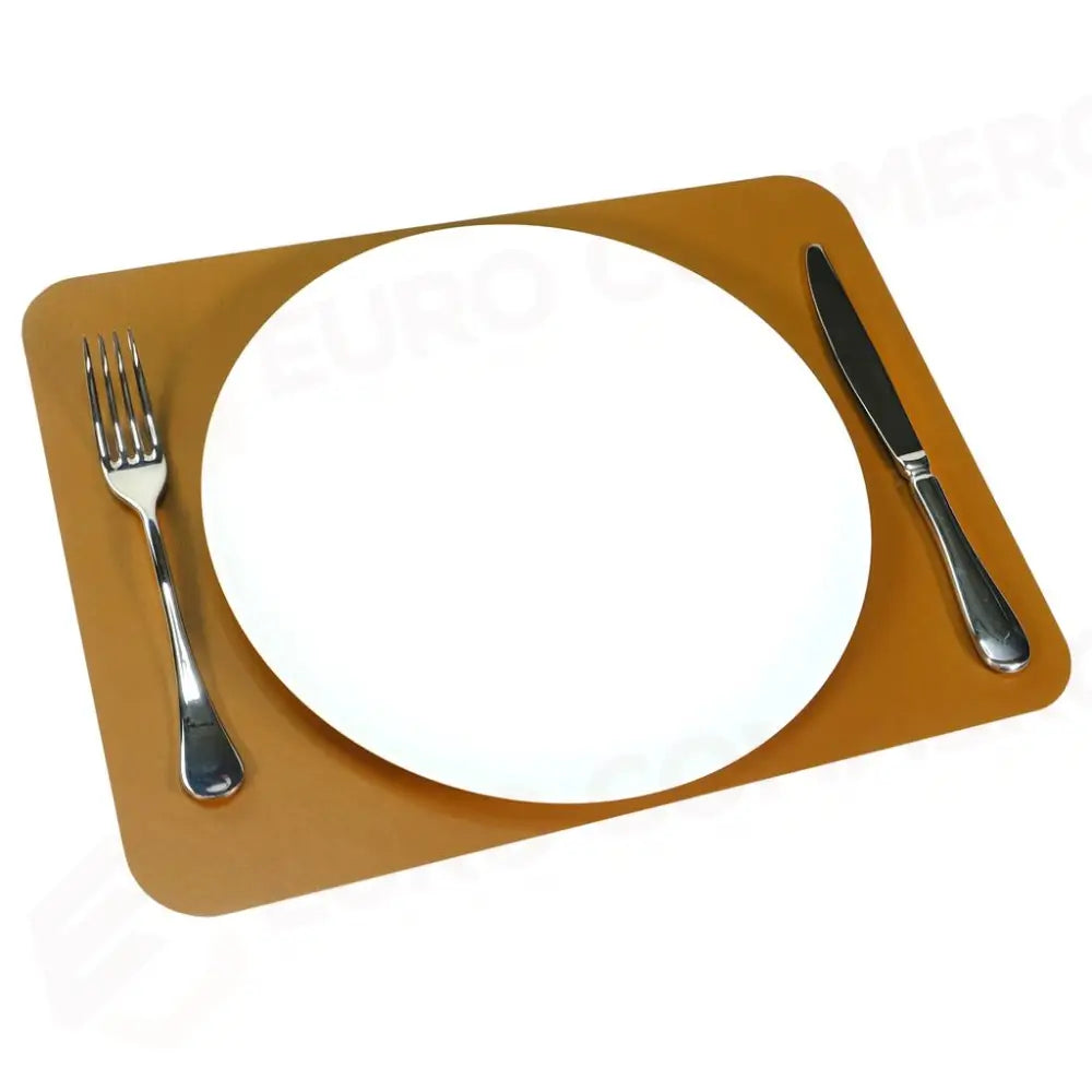 C/4 TOVAGLIETTA RETTANGOLARE GOURMET 45X32 TAN/NERO COLOUR MRGTN MEDRI - 20270006 - MEDRI