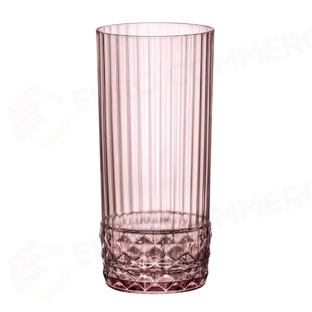 C/6 BICCHIERE COOLER 49 CL AMERICA '20S LILAC ROSE 1.22155 BORMIOLI ROCCO - 0411784 - MEDRI