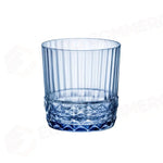 C/6 BICCHIERE DOF 37 CL AMERICA '20S SAPPHIRE BLUE 1.22152 BORMIOLI ROCCO - 0411782 - MEDRI