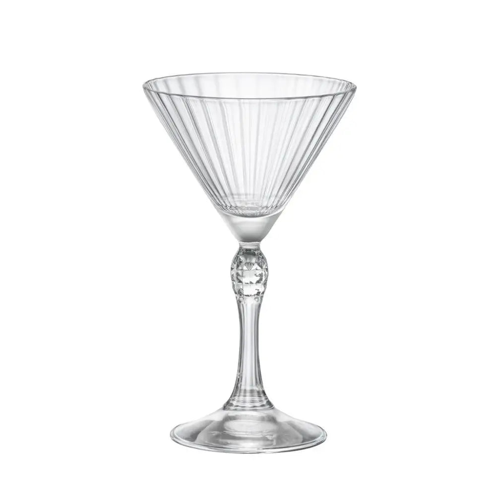 C/6 CALICE MARTINI SMALL 15,5 CL AMERICA ’20S 1.22144 BORMIOLI ROCCO - 0411773 - MEDRI