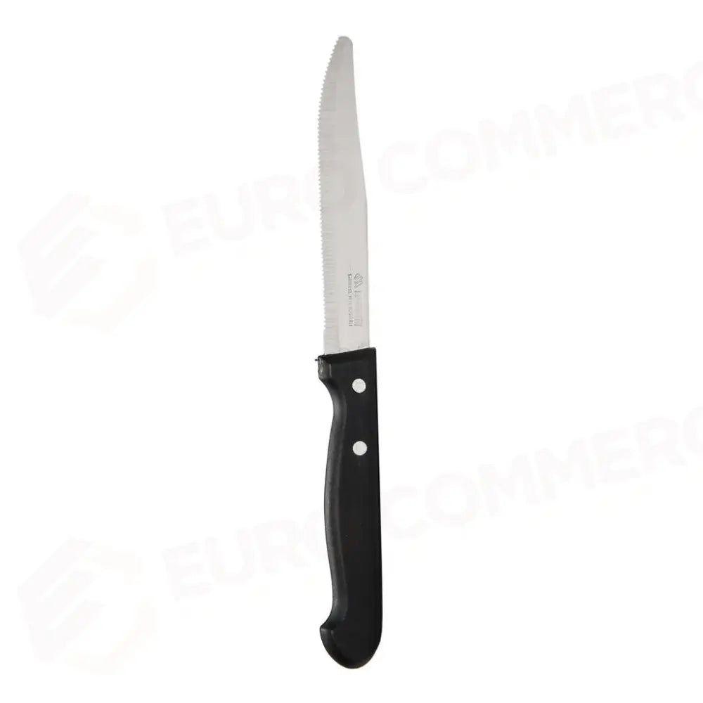 C/6 COLTELLI BISTECCA NERO 28RBV-6N MARIETTI - 1690070 - MEDRI