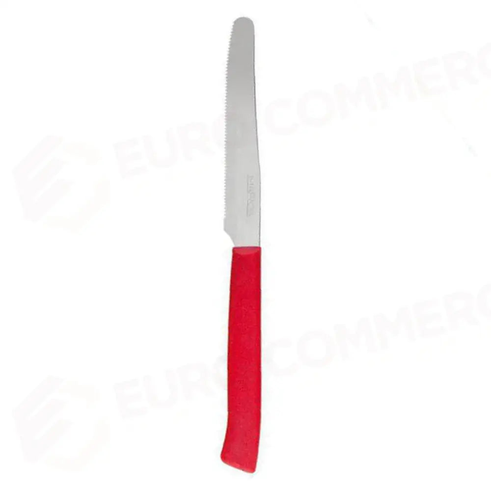 C/6 COLTELLI TAVOLA 215 MM ROSSO 14HB-06R MARIETTI - 1690080 - MEDRI