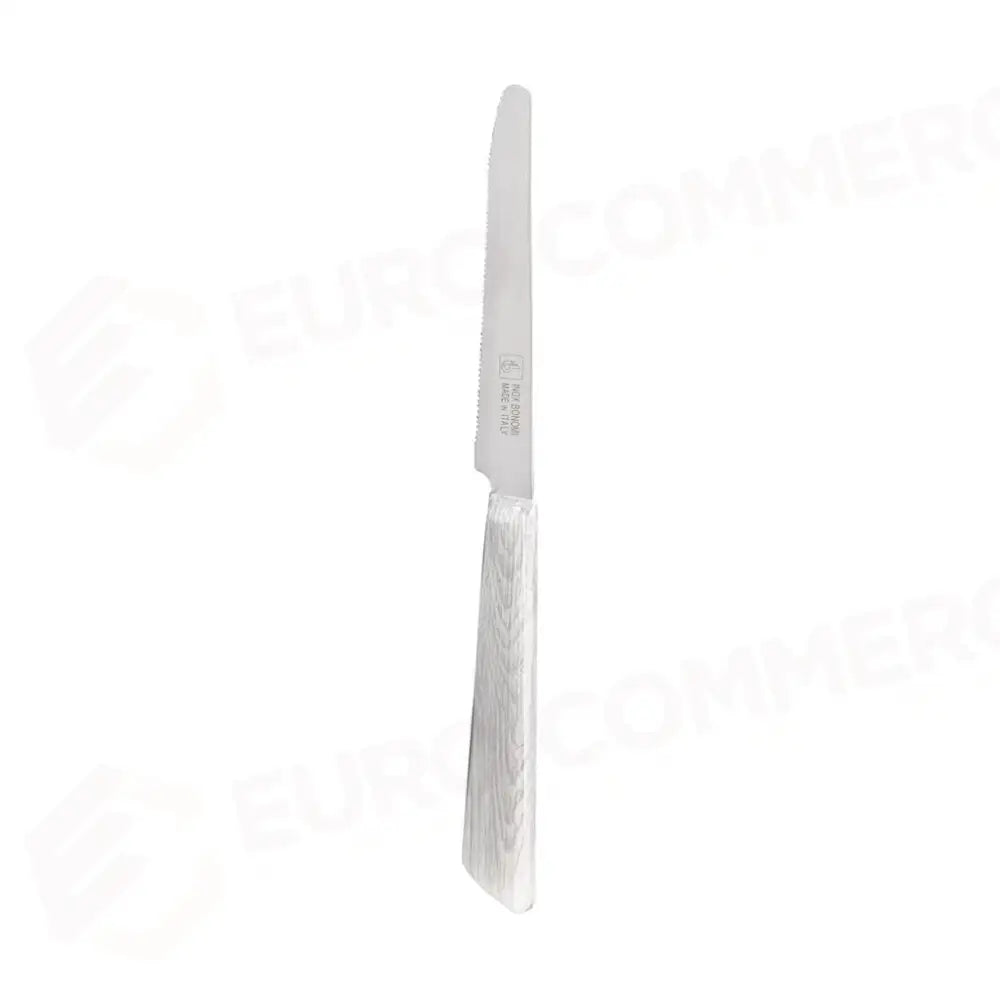 C/6 COLTELLI TAVOLA 220 MM ROVERE SBIANCATO 60006S INOXBONOMI - 5750004 - MEDRI