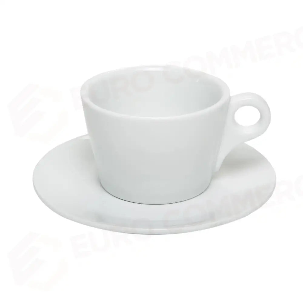 C/6 TAZZA COLAZIONE CONICA CON PIATTO 26 CL BREAKFAST BIANCO 2934/2934 MEDRI - 13740030 - MEDRI