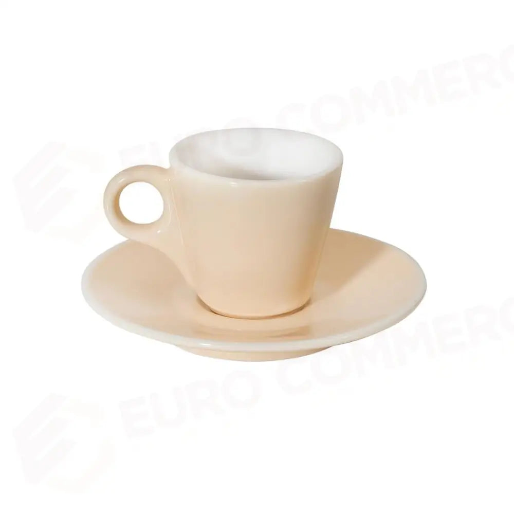 C/6 TAZZE CAFFÈ CONICHE CON PIATTO 8 CL AVORIO BREAKFAST 761S/2936 MEDRI - 13740037 - MEDRI