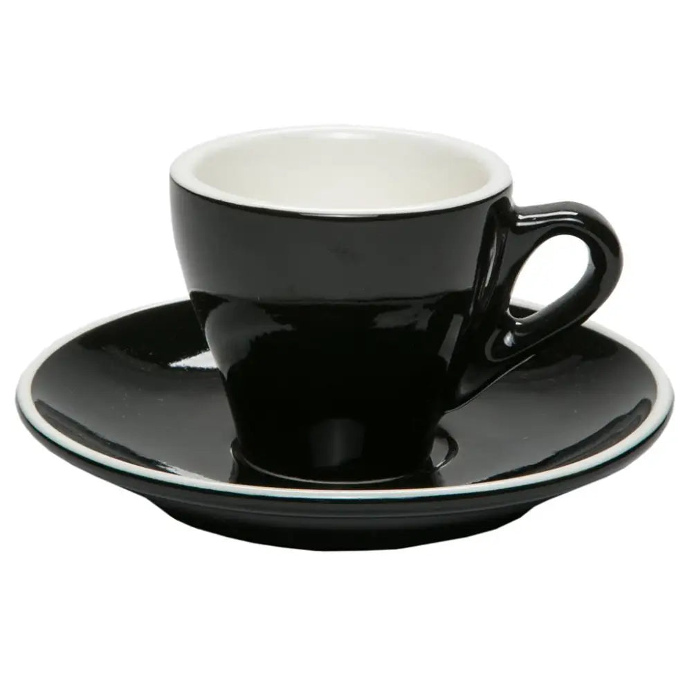 C/6 TAZZE THE CON PIATTO 18 CL BREAKFAST NERO 389/389 MEDRI - 13740023 - MEDRI
