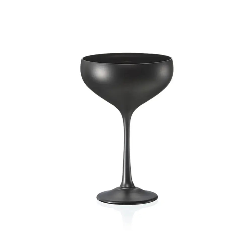 CALICE COPPA 18 CL PRALINES NERO 40919/180/D5220 BOHEMIA - 10010824 - MEDRI