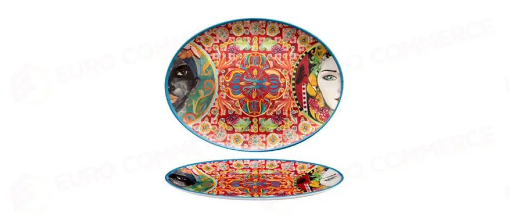 CALTAGIRONE VASS.OVALE MELAMINA 46X35 - 135506 - MORINI