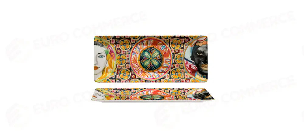 CALTAGIRONE VASS.RETTANGOLARE MELAMINA 48X20 - 135508 - MORINI