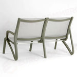 CANAPÉ SUNSET CONVERSATIONNEL 2 PLACES GREEN EDITION - GROSFILLEX - Standard - ARREDO ESTERNO
