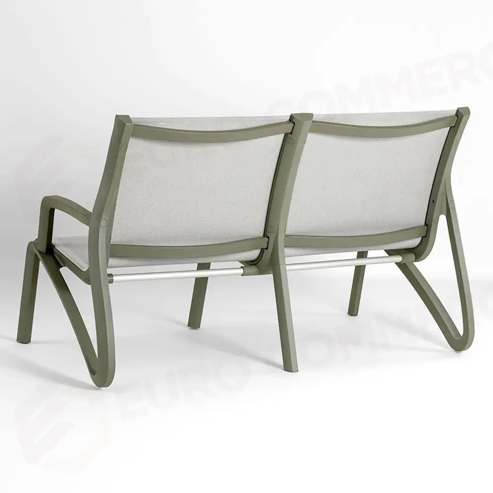 CANAPÉ SUNSET CONVERSATIONNEL 2 PLACES GREEN EDITION - GROSFILLEX - Standard - ARREDO ESTERNO