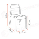 CANNES SEDIA - GROSFILLEX - SEDIE E POLTRONE