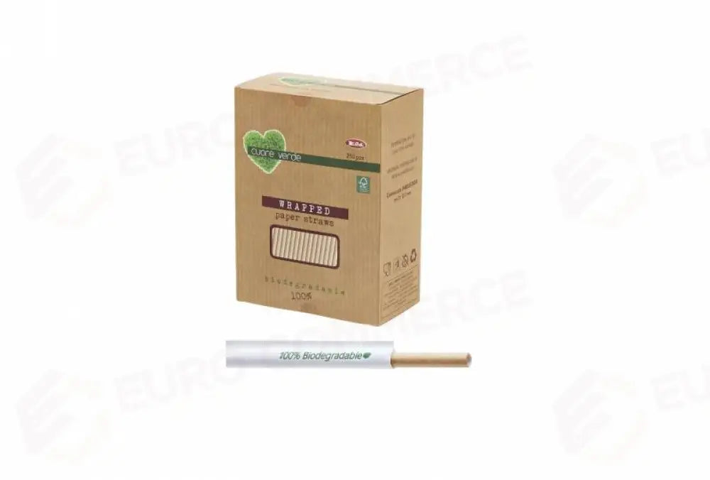 CANNUCCE CARTA KRAFT IMBUSTATE HAVANA - Ø7X21 CM - B950 - LEONE - CANNUCCE