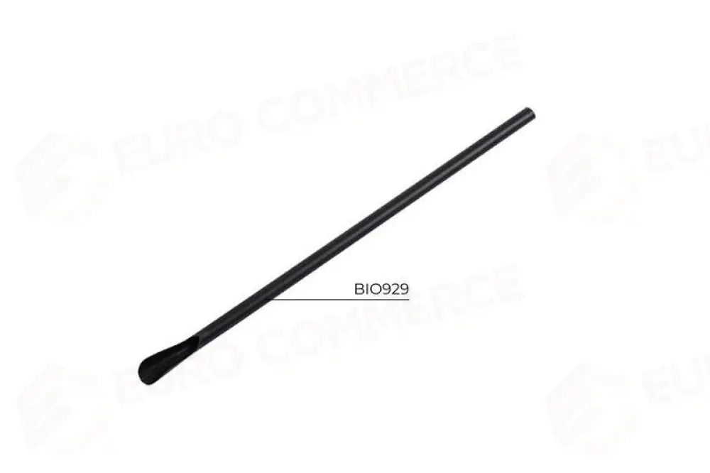 CANNUCCIA PALETTA NERA IN PLA NERO - Ø6X210 MM - BIO929 - LEONE - CANNUCCE