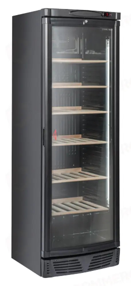 CANTINA REFRIGERATA DA 350 LT. COLORE NERO K4 1°C/+9°C - TWN 400 - COOL HEAD