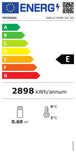 Etichetta Energetica SNELLE WINE 201 SG NE TECFRIGO