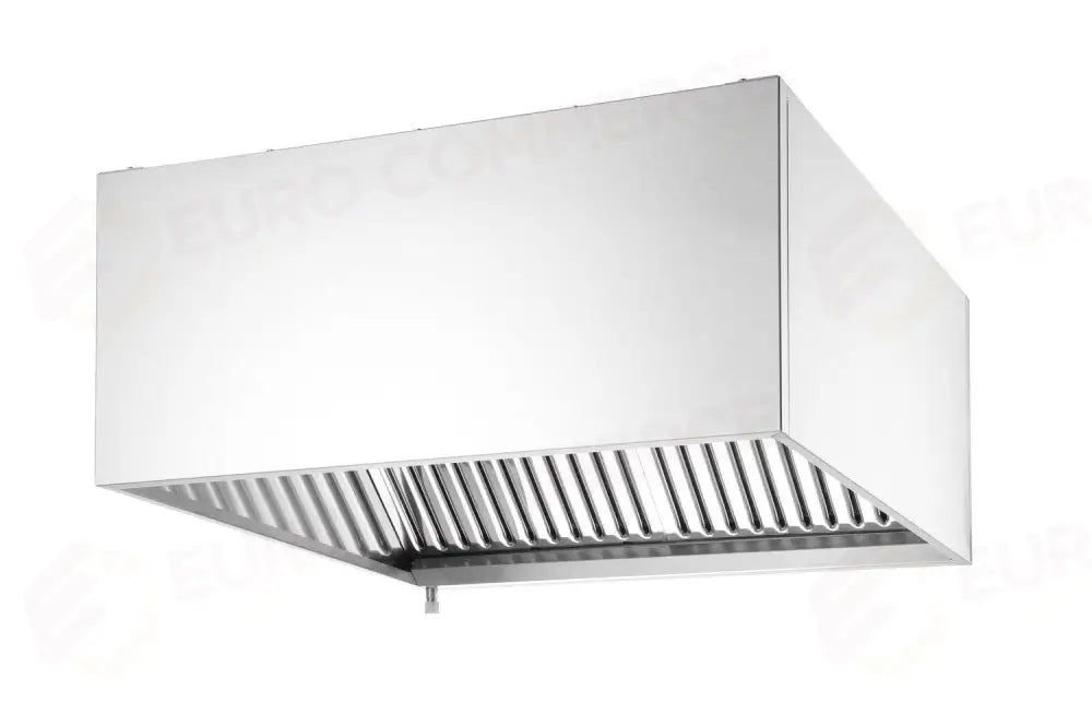 CAPPA ASPIRANTE A PARETE - IMBULLONATA SENZA ILLUMINAZIONE 1205X1000X(H)450MM - HENDI