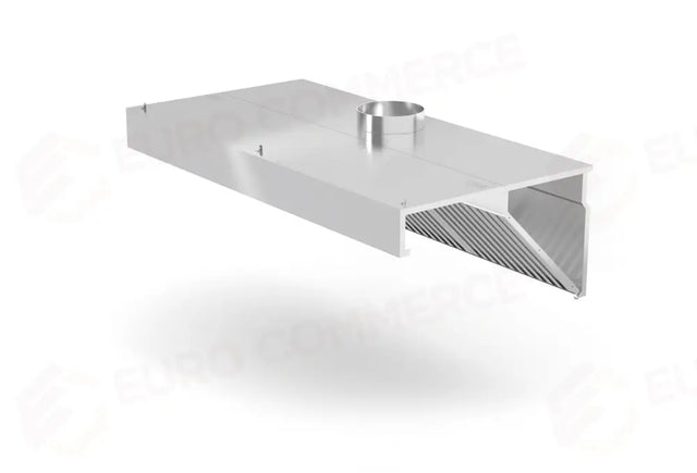 CAPPA ESTRATTORE MONTATA A PARETE, ANGOLATA, HENDI, PROFI LINE, CON ILLUMINAZIONE A LED, 1000X700X(H - 229309