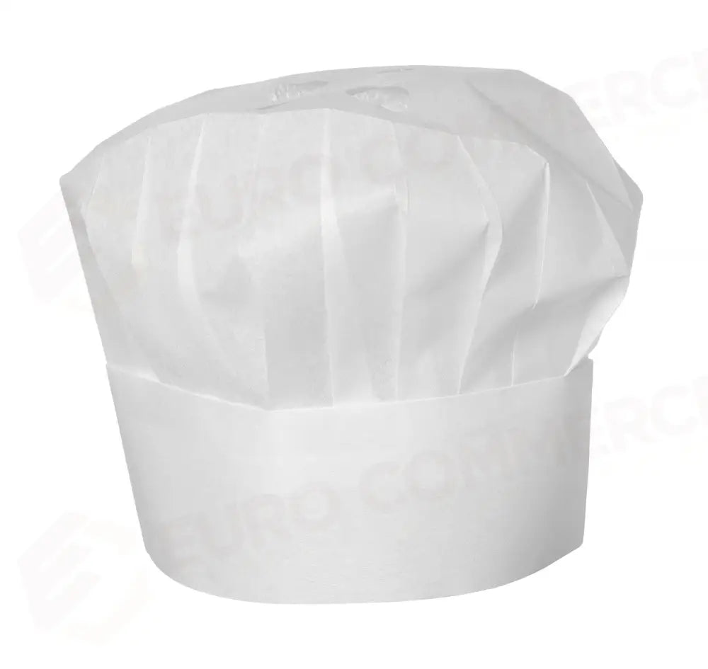 CAPPELLO CUOCO - 10 PEZZI HENDI BIANCO Ø300X(H)230MM - 560044