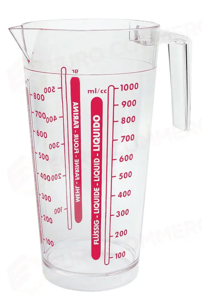 CARAFFA GRADUATA 1 LT 415 COSMOPLAST - 0830108 - MEDRI