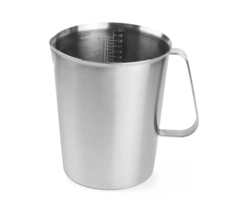 CARAFFA GRADUATA ACCIAIO 2L Ø140X(H)170MM - HENDI