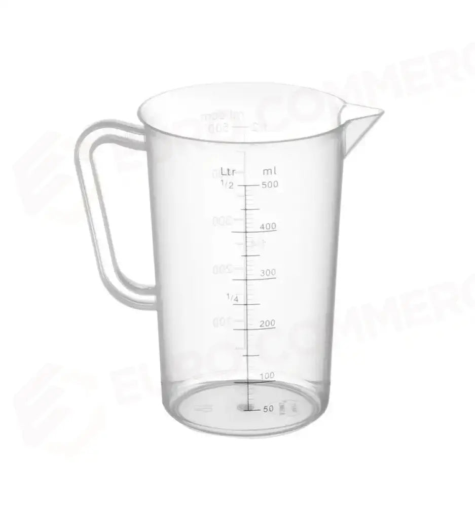 CARAFFA GRADUATA POLIPROPILENE 0,5L Ø90X(H)140MM - HENDI