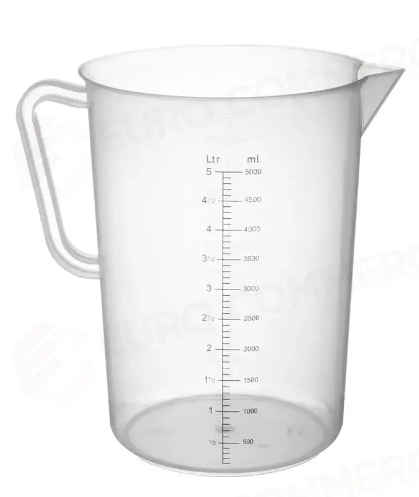 CARAFFA GRADUATA POLIPROPILENE 5L Ø190X(H)270MM - HENDI