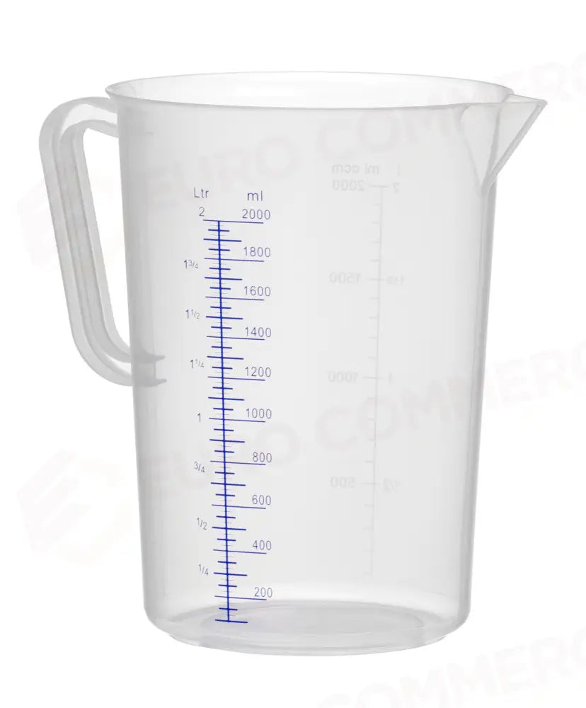 CARAFFA GRADUATA POLIPROPILENE HENDI 2L Ø140X(H)215MM - 567302