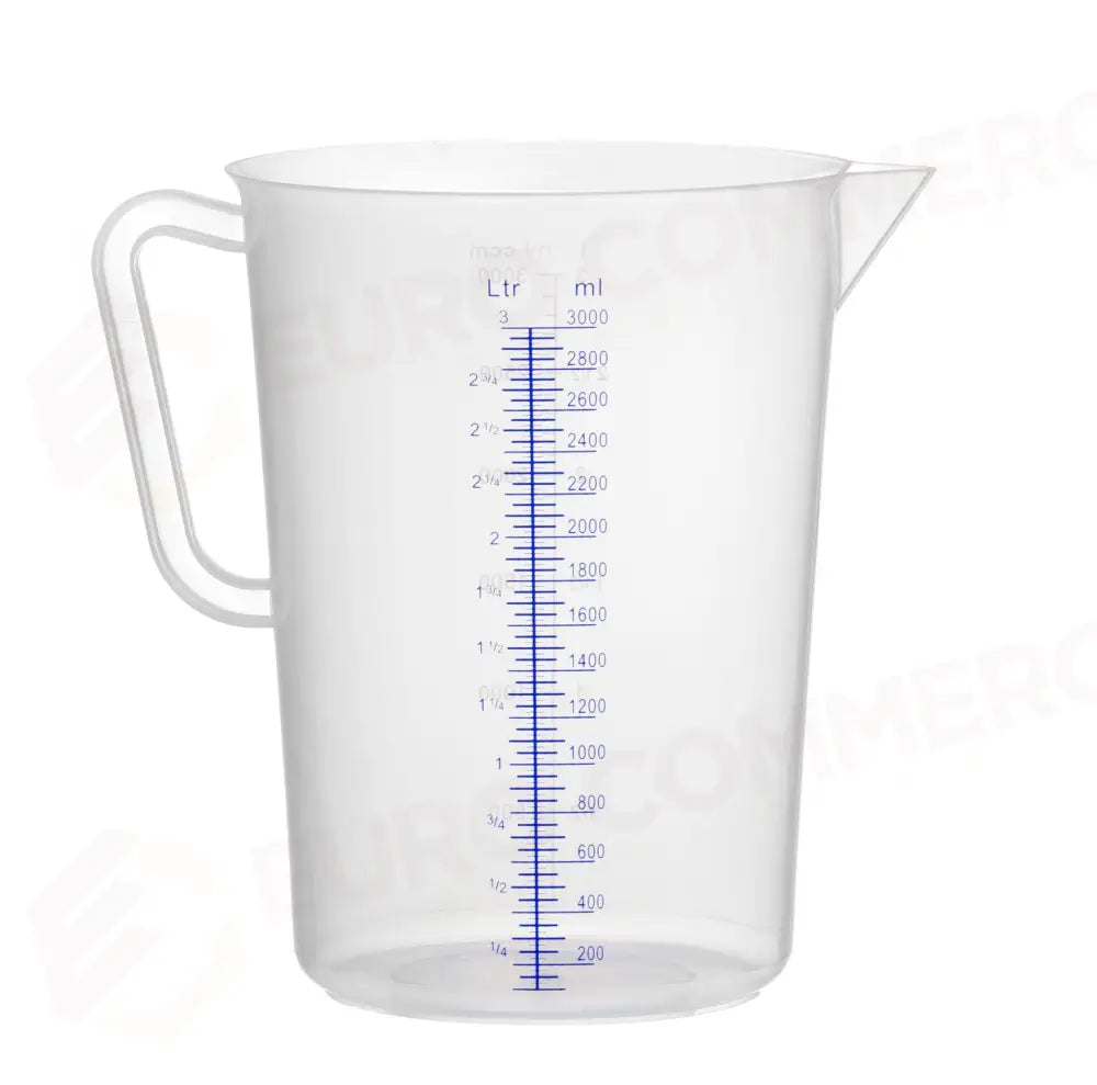 CARAFFA GRADUATA POLIPROPILENE HENDI 3L Ø160X(H)240MM - 567401