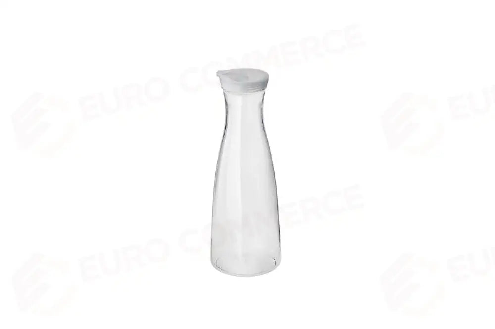 CARAFFA TRASPARENTE/BIANCO - Ø10X27 CM - T5510 - LEONE - CARAFFE