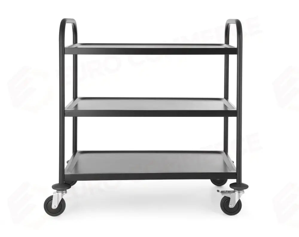 CARELLO PORTAVIVANDE NERO 905X585X(H)945MM - HENDI