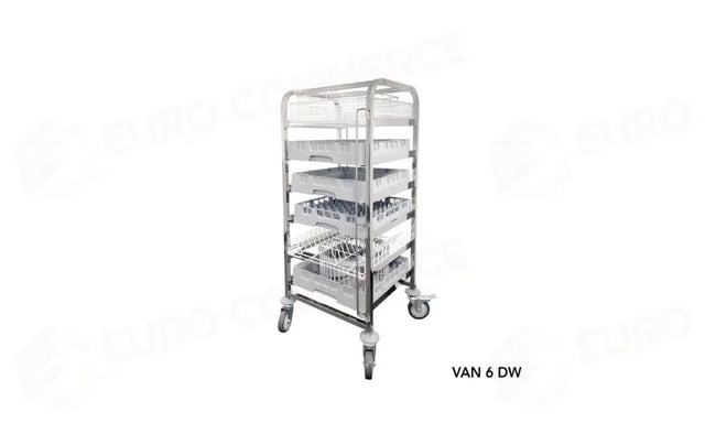 CARRELLI - VAN 6 DW PORTA CESTI LAVASTOVIGLIE 50X50 - 75056406 - SIRMAN