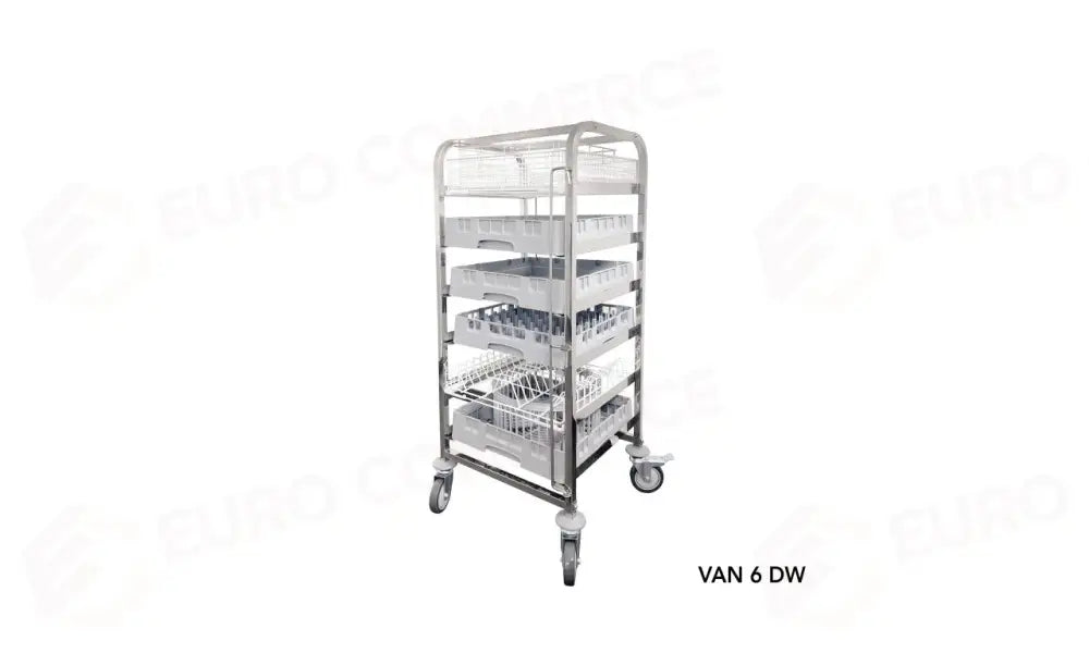 CARRELLI - VAN 7 BP PORTAVASSOI 60X40 7 POSTI - 75056407 - SIRMAN - CARRELLI