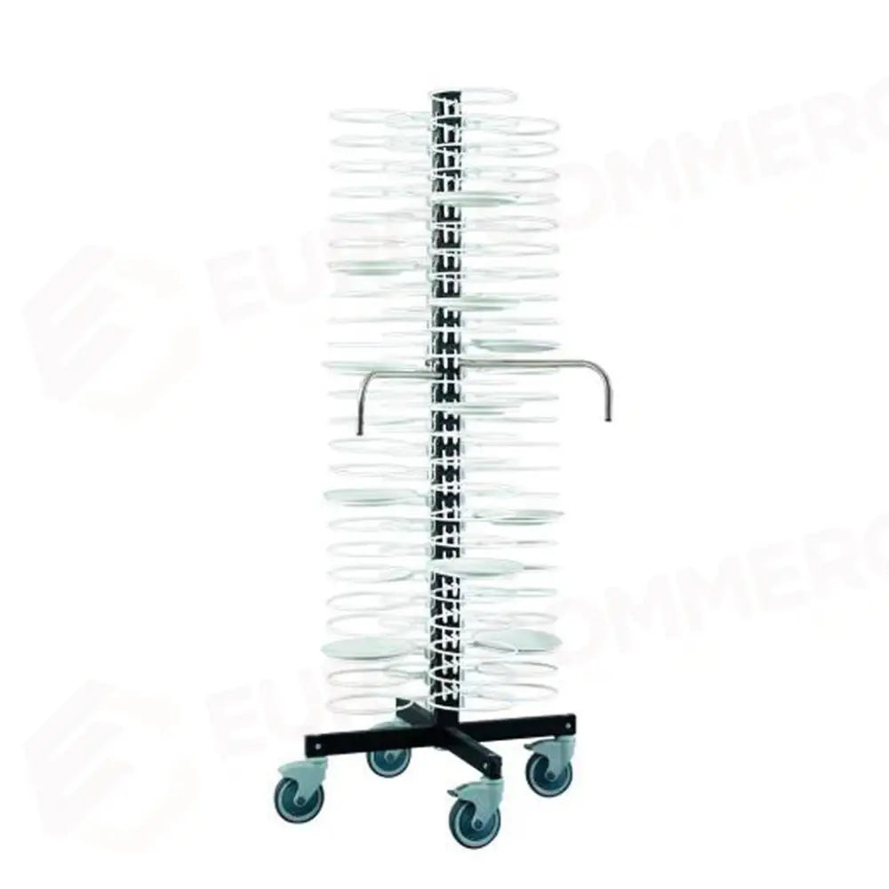 CARRELLO A COLONNA PORTA PIATTI 96 POSTI 74X74 CM PP96 GI.METAL - 20040209 - MEDRI
