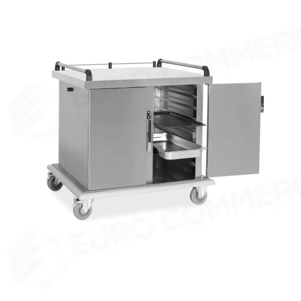 CARRELLO ARMADIATO PER DISTRIBUIRE PRIME COLAZIONI - 7450 - METALCARRELLI - CARRELLI