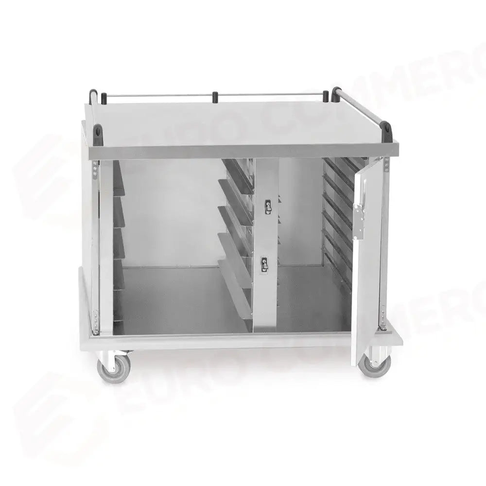 CARRELLO ARMADIATO PER DISTRIBUIRE PRIME COLAZIONI - 7460 - METALCARRELLI - CARRELLI