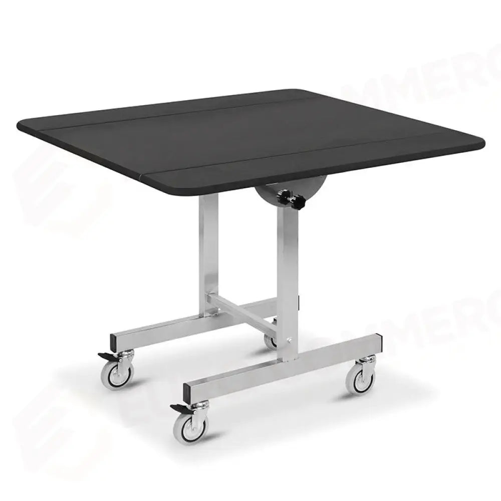 CARRELLO BREAKFAST PIANO QUADRO CM 100X100 - 1104-Q100N - METALCARRELLI - CARRELLI