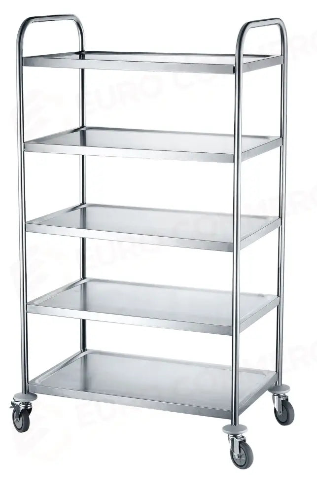 CARRELLO DI SERVIZIO CON 5 RIPIANI HENDI 905X585X(H)1545MM - 810125