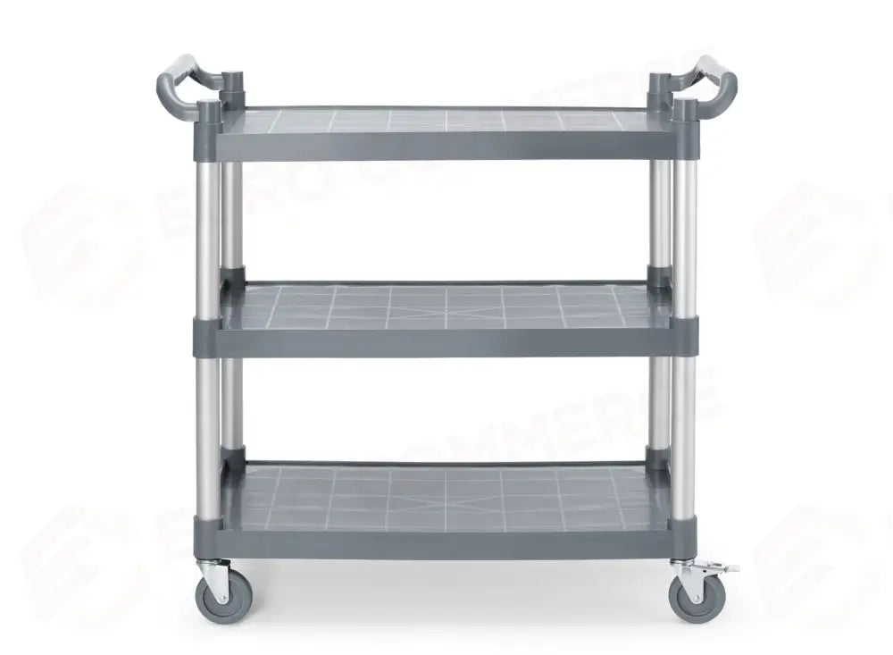 CARRELLO DI SERVIZIO IN POLIPROPILENE A 3 SCAFFALI GRANDE AMERBOX 1010X500X(H)960MM - 816264