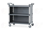 CARRELLO DI SERVIZIO IN POLIPROPILENE A 3 SCAFFALI GRANDE AMERBOX 1010X500X(H)960MM - 816264