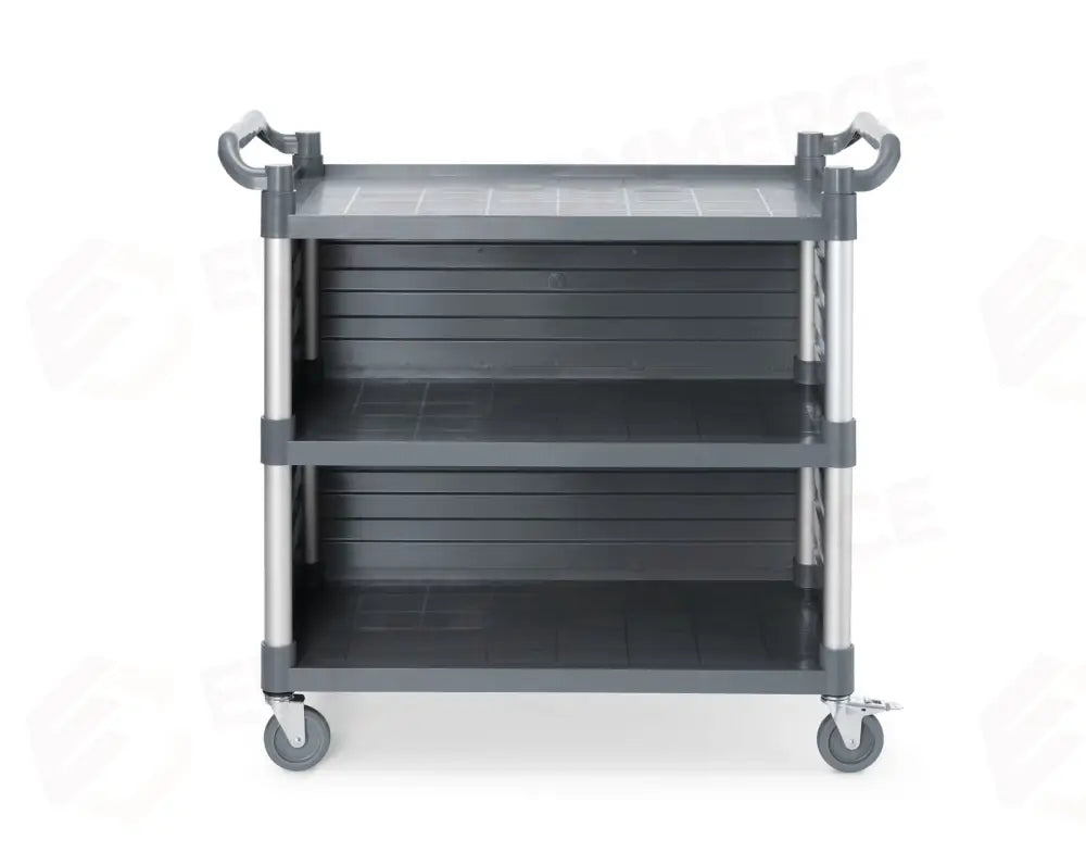 CARRELLO DI SERVIZIO IN POLIPROPILENE A 3 SCAFFALI GRANDE AMERBOX 1010X500X(H)960MM - 816264