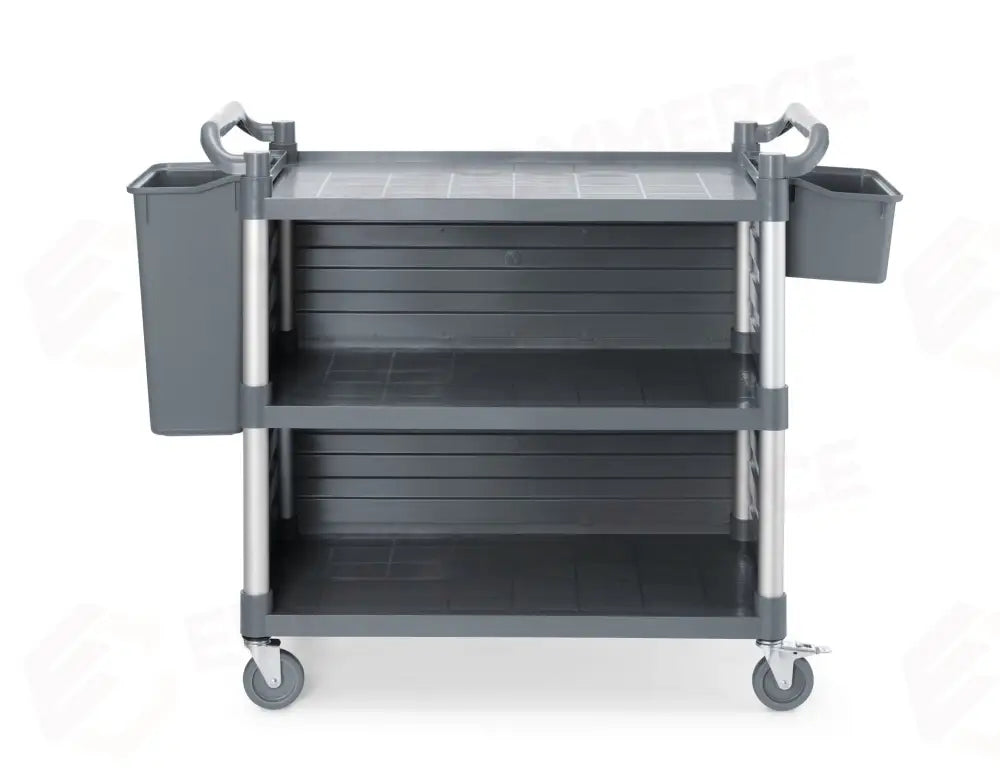 CARRELLO DI SERVIZIO IN POLIPROPILENE A 3 SCAFFALI GRANDE AMERBOX 1010X500X(H)960MM - 816264