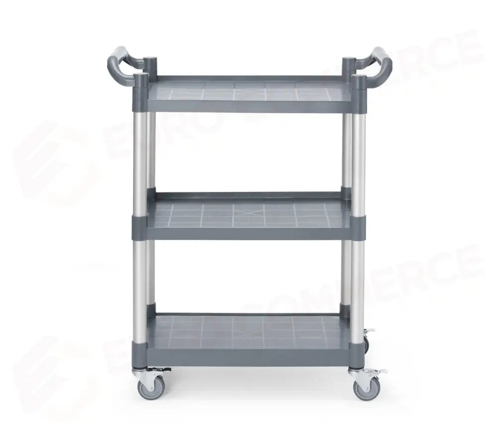 CARRELLO DI SERVIZIO IN POLIPROPILENE A 3 SCAFFALI PICCOLO AMERBOX 800X420X(H)945MM - 810200
