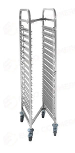 CARRELLO DI SGOMBERO A STOCCAGGIO COMPATTO - 15 X GN 1/1 HENDI 445X610X(H)1710MM - 810606