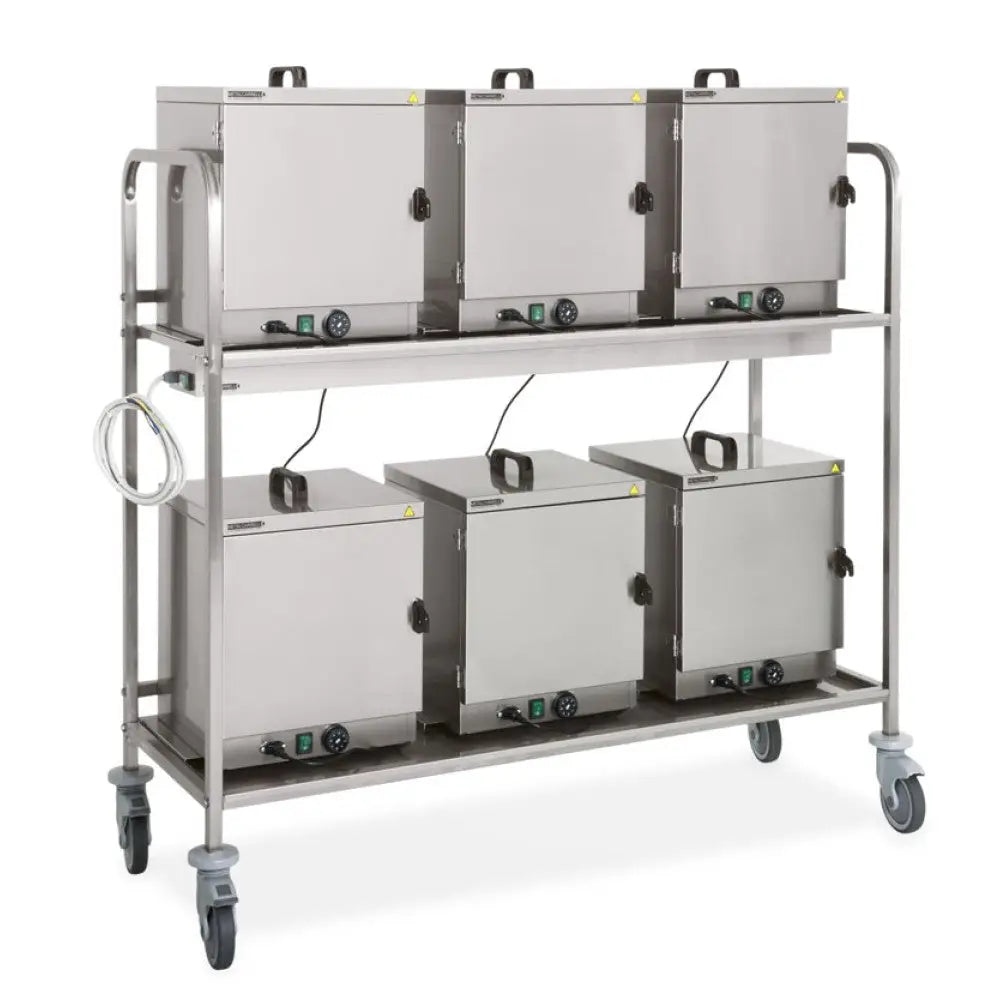 CARRELLO ELETTRICO PORTA CASSETTE TERMICHE - 1150 - METALCARRELLI - CARRELLI