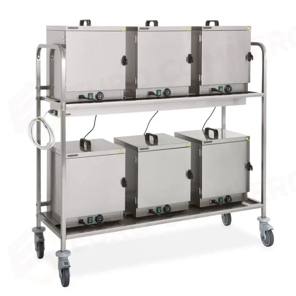 CARRELLO ELETTRICO PORTA CASSETTE TERMICHE - A0001 - METALCARRELLI - CARRELLI