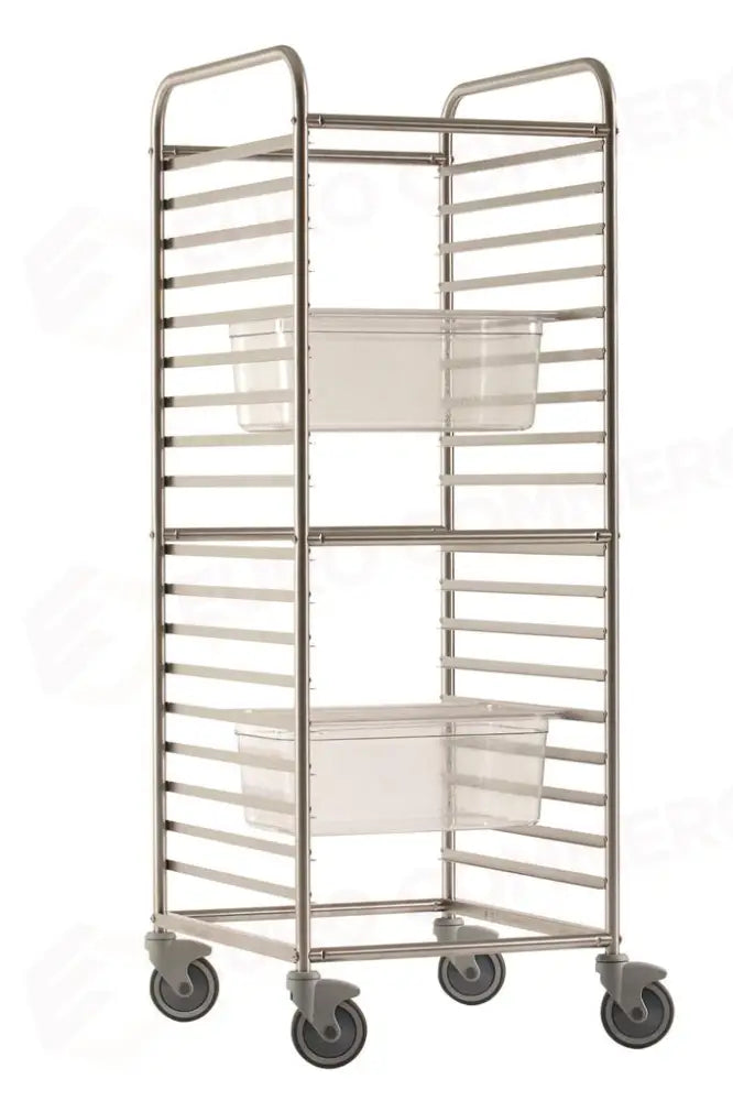 CARRELLO GASTRONORM 62X73 CM GN18R GI.METAL - 20040080 - MEDRI