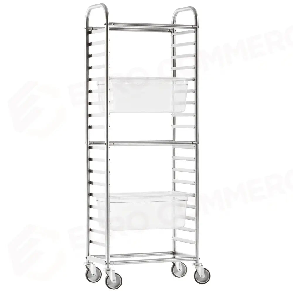 CARRELLO GN 1/1 - STOCCAGGIO TRASPORTO PULIZIA - PADERNO