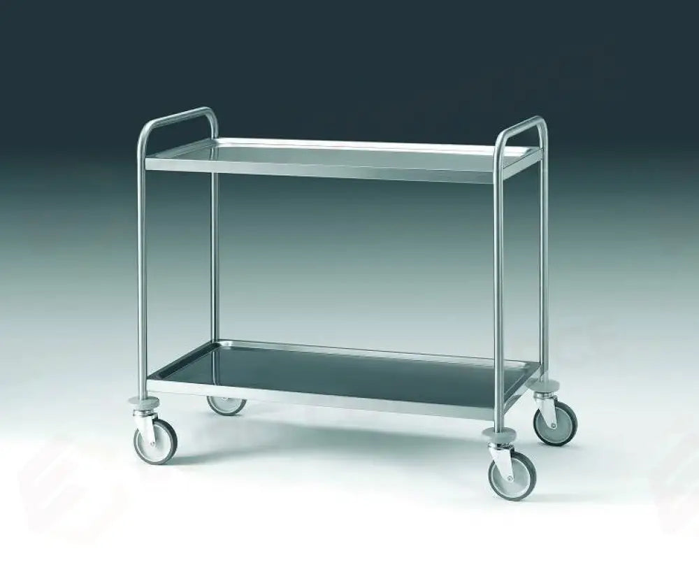 CARRELLO INOX A 2 PIANI - MS802Z - KAREL - Attrezzatura